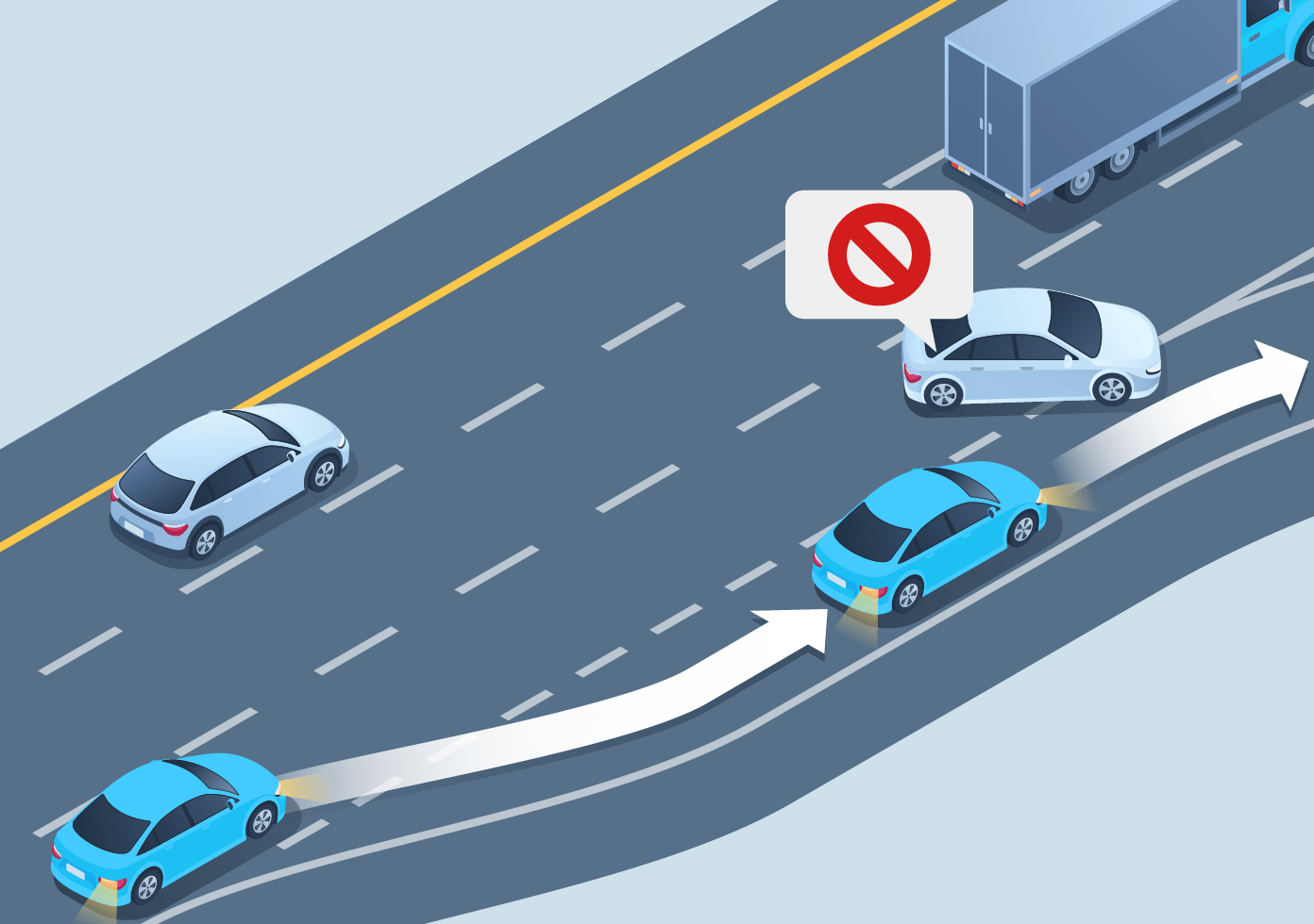 DMV Permit Car Freeway driving - What should you do when you miss a freeway exit?